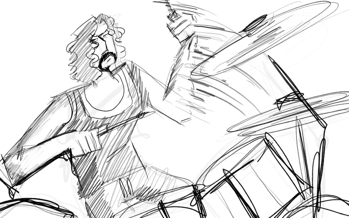 ranlikehell's tweet image. trying different artstyles is cool .