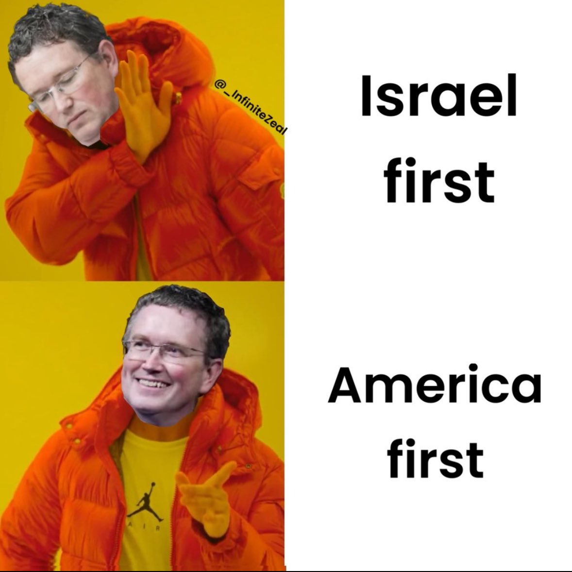 massiememes's tweet image. I really don’t understand how a radical desert nation that wants to enslave humanity because of a 3,000 year old “prophecy” is our greatest ally