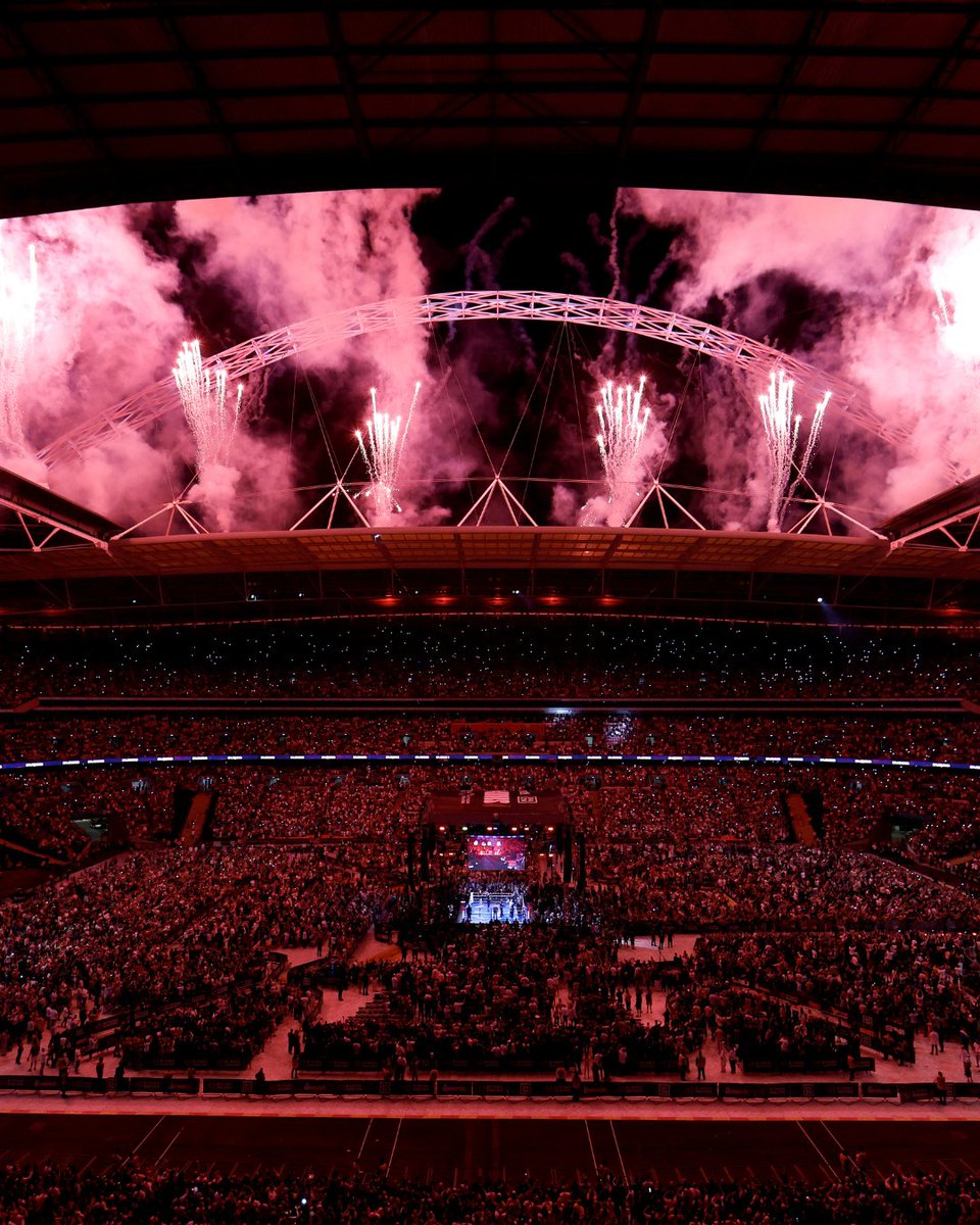 wembleystadium's tweet image. History made. 

#UsykDubois2