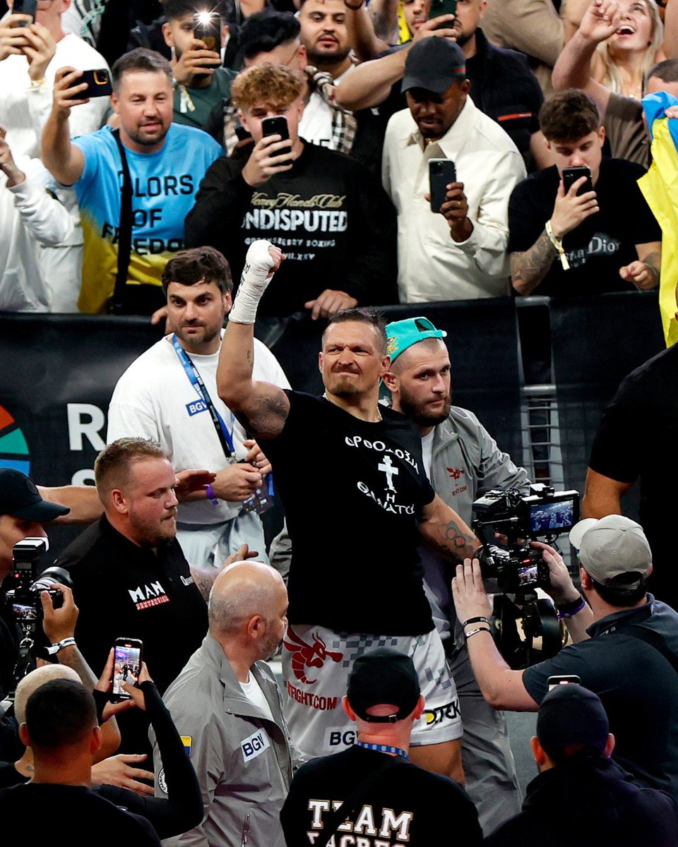 wembleystadium's tweet image. History made. 

#UsykDubois2