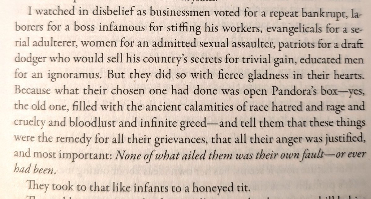 jimmycamp1's tweet image. Reading @GregIles "Southern Man."
This is the best, single paragraph I've read that succinctly breaks down the reasons for the rise of Donald Trump.