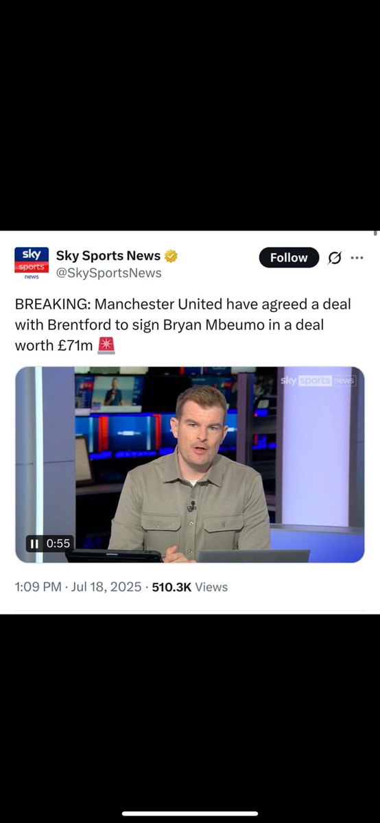 _callumstone's tweet image. I see the premium sports broadcaster once again picking and choosing how they report news based on the club.
Always include the adds in the overall fee for us but nobody else 🤷🏻♂️