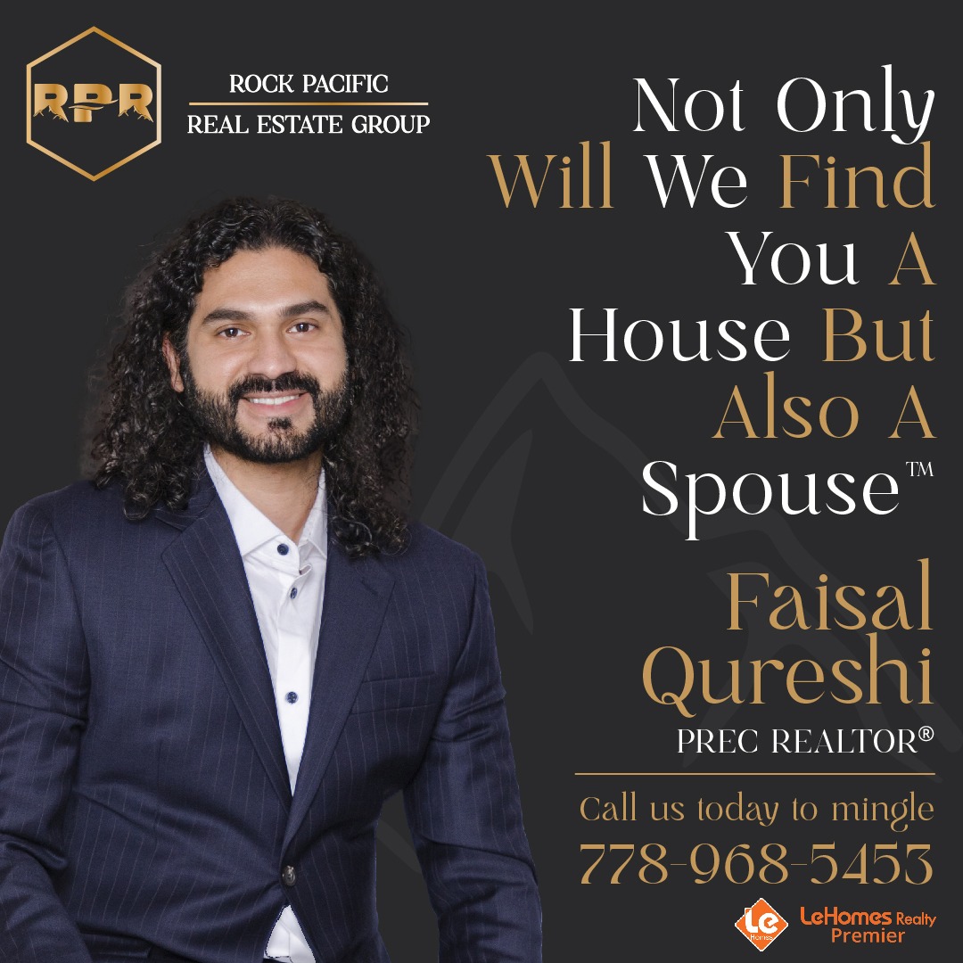 RockPacificTeam's tweet photo. "Not only do we find you a house but also a spouse but first house and then we can talk about spouse."(R)

My name is Faisal @faisalnqureshi, founder of Rock Pacific Real Estate Group at Lehomes, and a matchmaker, for real!

We make real estate fun, easy and simple. https://t.co/dTjDAuAvJa