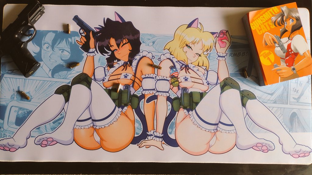 NRActual's tweet image. Thanks for the sweet mousepad @GoBrobaFett 😘
Can't wait for the patches to get here~