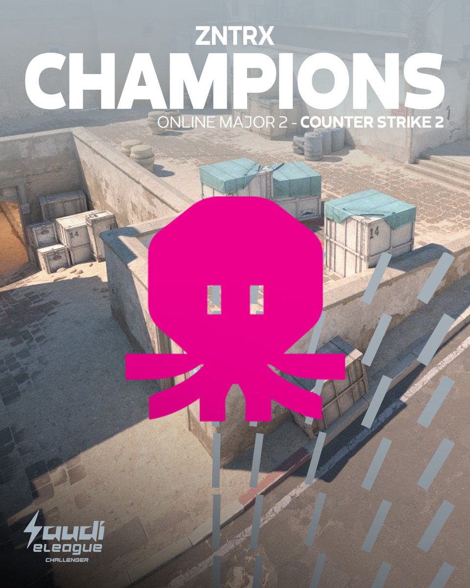 تفوقوا في كل جولة، ووقفوا في الأخير على القمّة 💪🏻
مبروك لأبطالنا <a href="/ZNTRX_sa/">ZNTRX Esports</a> على تحقيق لقب  بطولة Counter Strike 2 الثانية ضمن دوري التحدي!👏🏻💚

#SELCS2