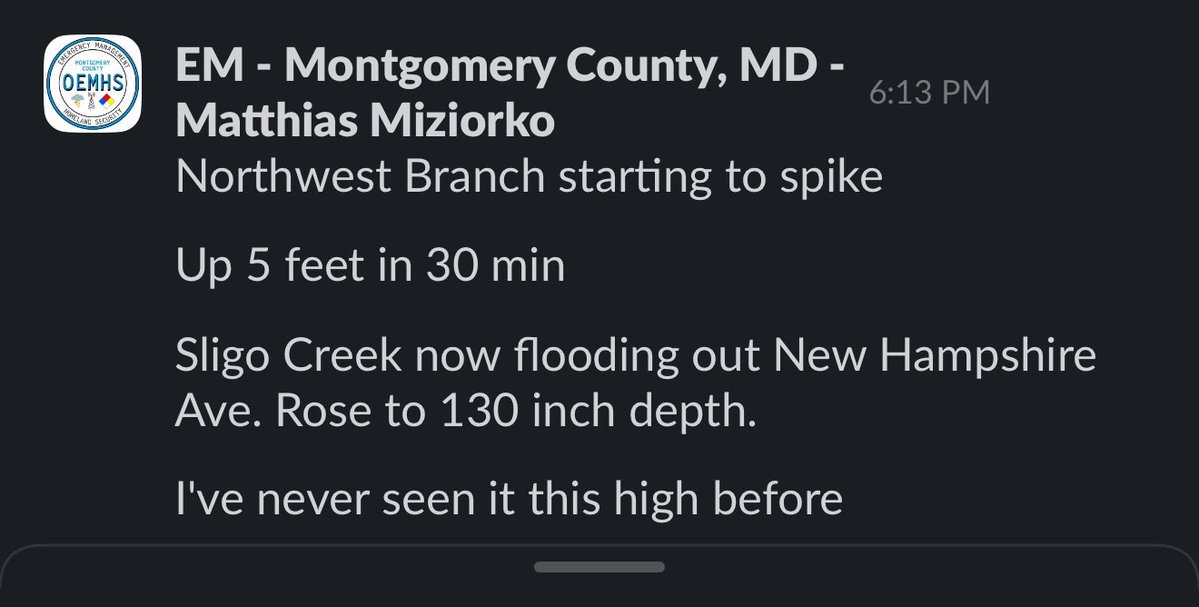 MikeTFox5's tweet image. It’s never good when you see an Emergency Manager say “I’ve never seen &lt;the river&gt; that high before”
Dangerous condition out there just north of downtown. Take it seriously. Flood emergency’s are no joke!