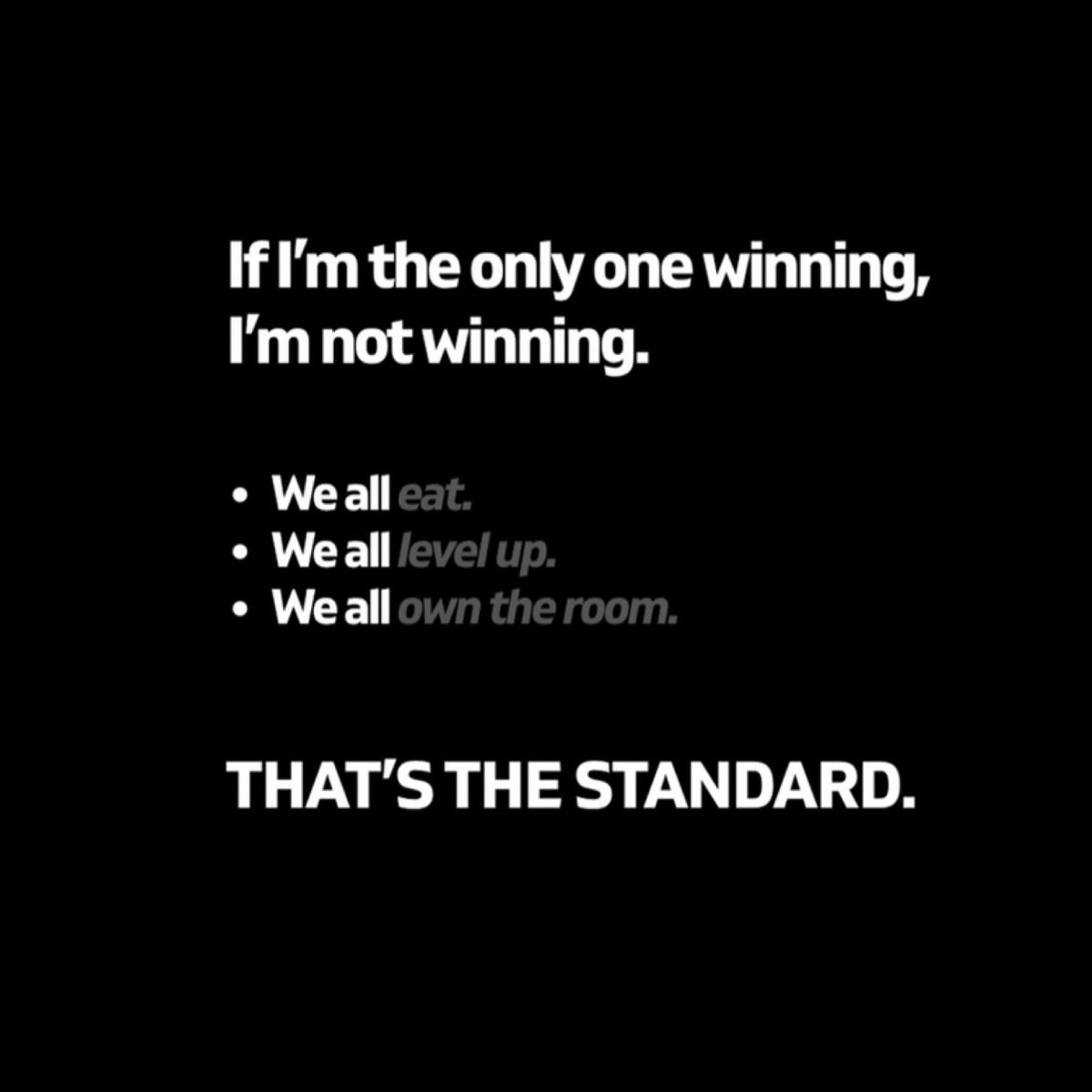 Realrclark25's tweet image. If you’re counting the losses of other’s as your wins then you have a loser’s mentality! I want to see everyone win, everybody shine, & there’s space for it. The grind keeps me going, & the impact invigorates me. The priority is who I do it for, not what they can do for me!…