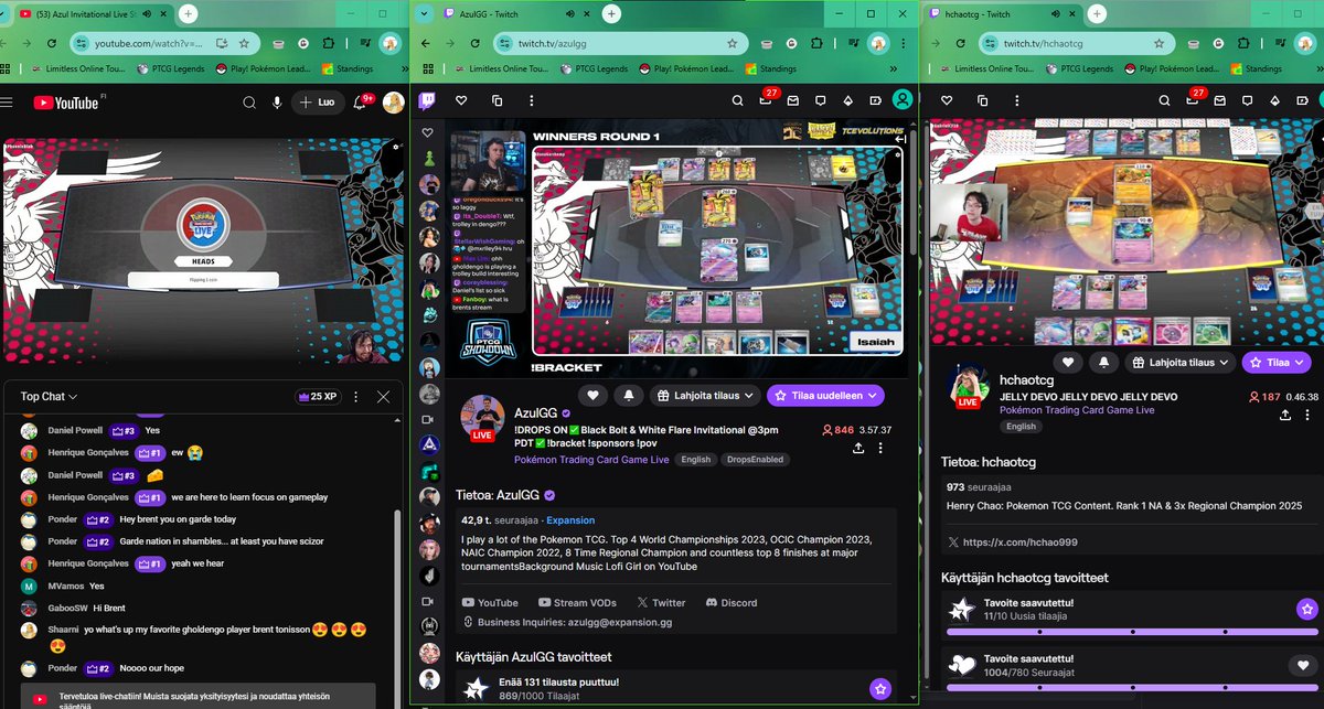Optimal way to watch <a href="/Azul_GG/">AzulGG</a> invitational in the middle of the night 👍👍👍