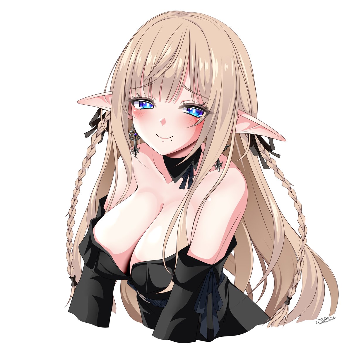 I complain about not having drawings to show, but I have one made months ago... sometimes I complicate my life xD