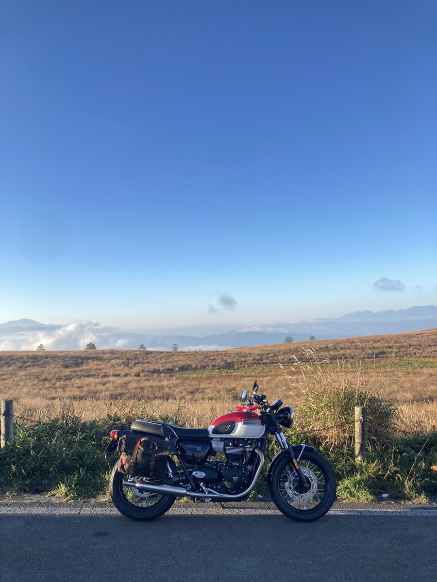 #バイクの真横を載せて5RT来たら強者