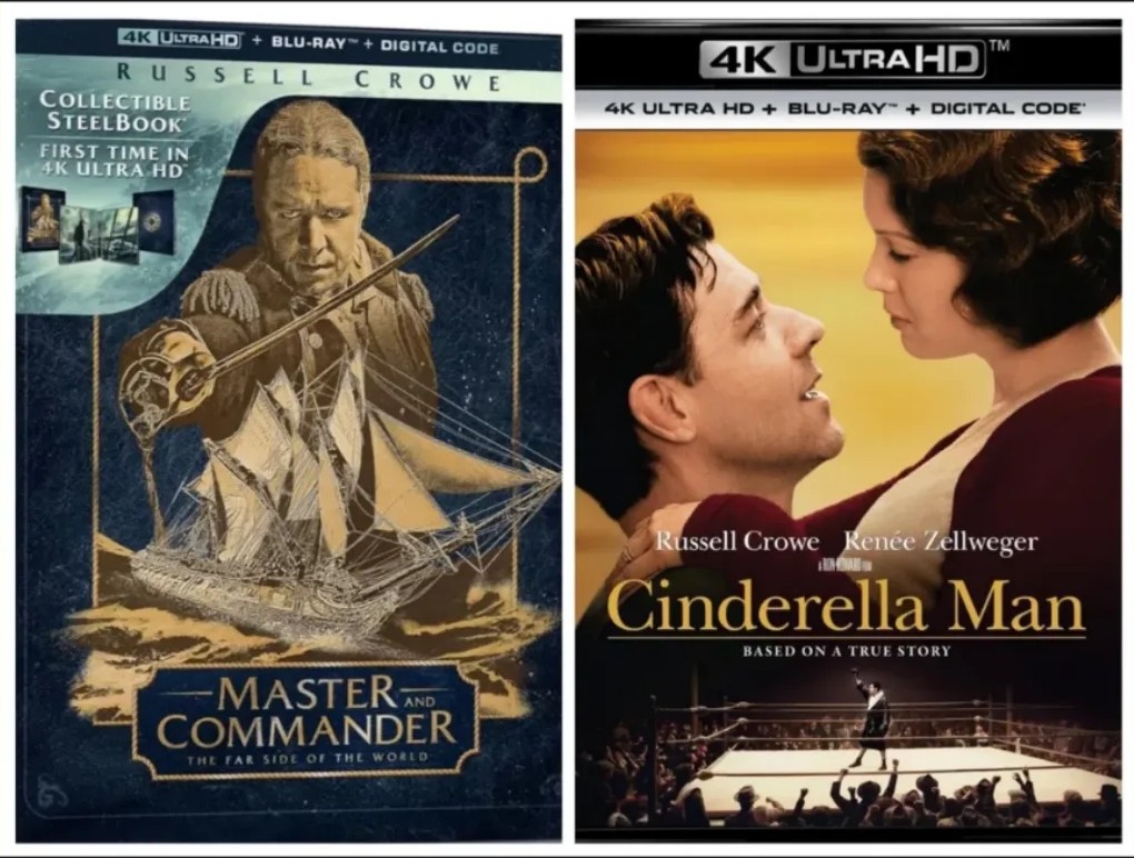 isabelleguegen's tweet image. To all my Villager friends,
4K Ultra HD blu-ray are coming soon
- Master and Commander
- Cinderella Man
#russellcrowe
#masterandcommander 
 #cinderellaman  #4kultrahdbluray
#Villagers