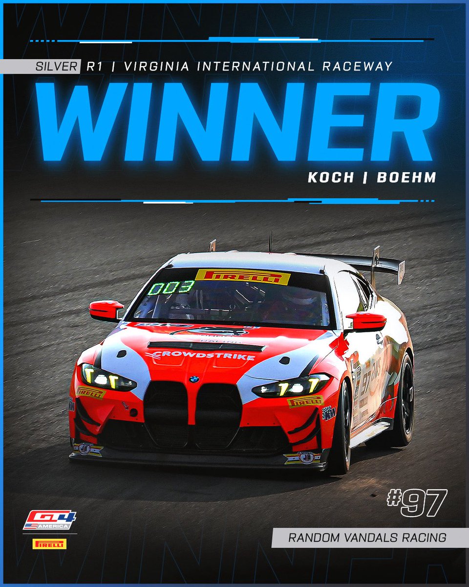 GT4America's tweet image. Winner, winner 🍾🍾🍾

#GTVIR #GT4America