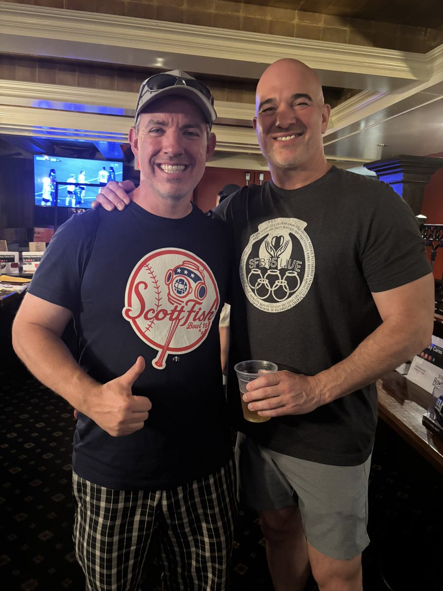 Munson1897's tweet image. Great time as always at #SFB15. Special shout out to @fightingchance @RickWolf1, @SalLetoFF and others who helped set this amazing event up. Hope to see everyone again next year. @ScottFish24 @YHNYDad @rhgoldmancpa @LmechX #SFBNYC