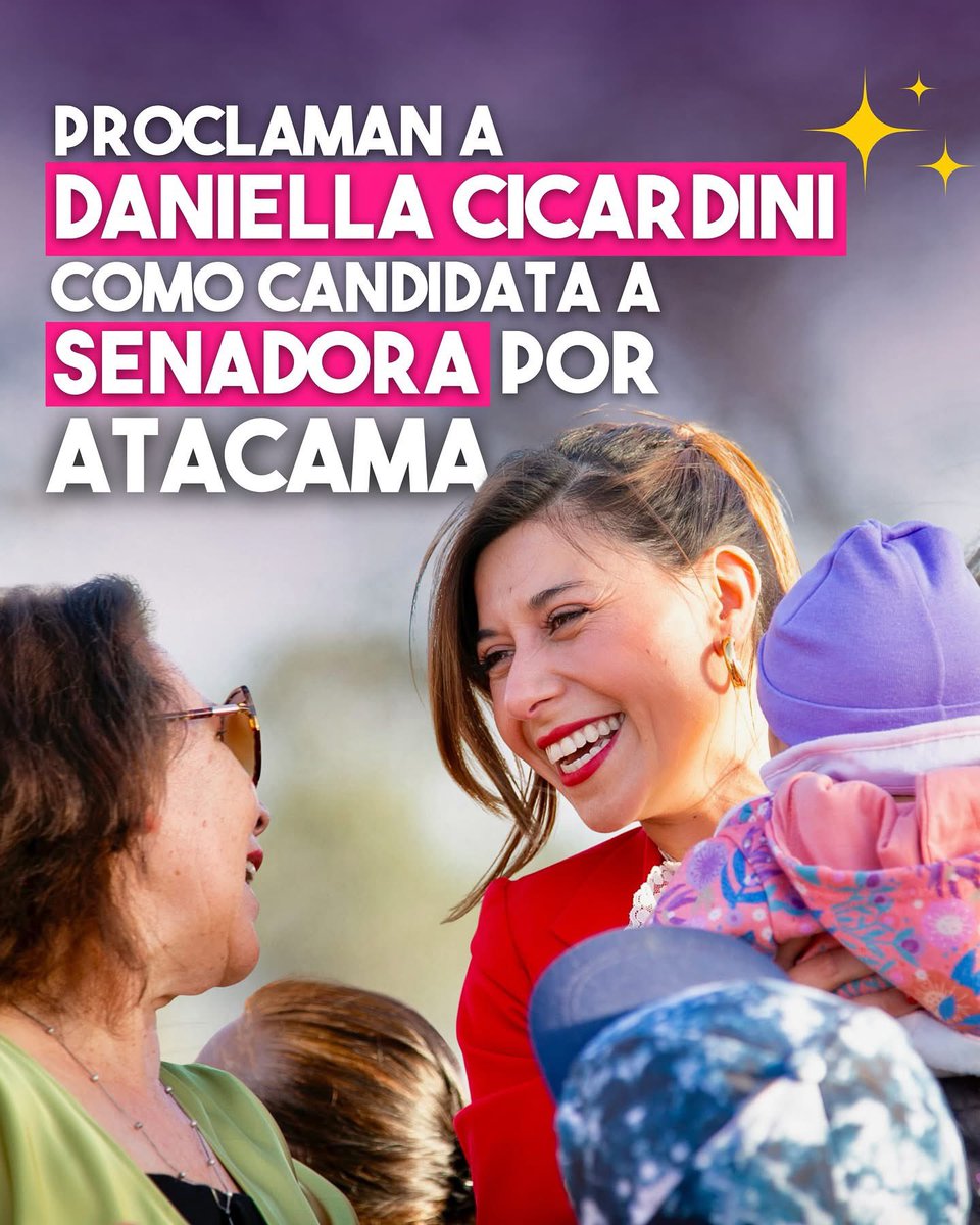El Pleno del Comité Central del <a href="/PSChile/">Partido Socialista de Chile</a>, proclamó de forma unánime a la actual diputada por Atacama, Daniella Cicardini, como su carta senatorial en la zona para las próximas elecciones de noviembre.