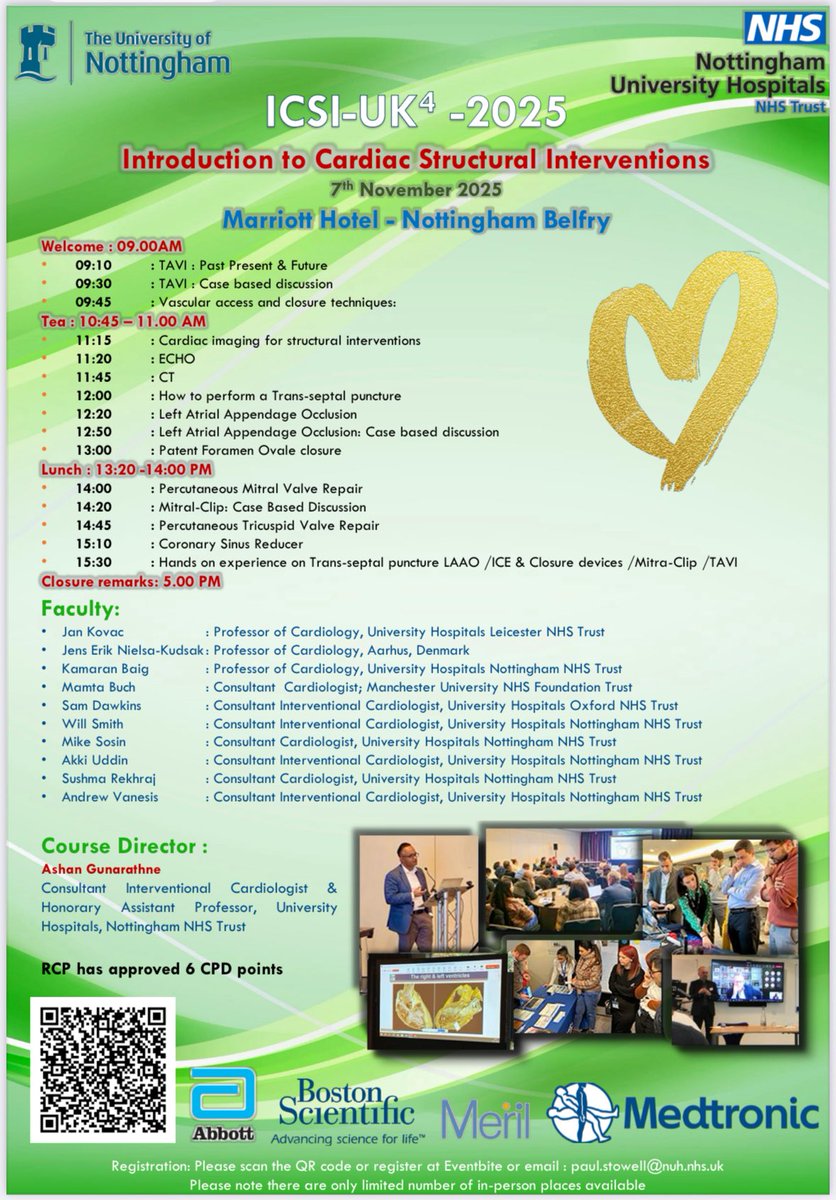 Join our free Structural Training day ; amazing renowned faculty; Hands on simulator experience! Save the date !