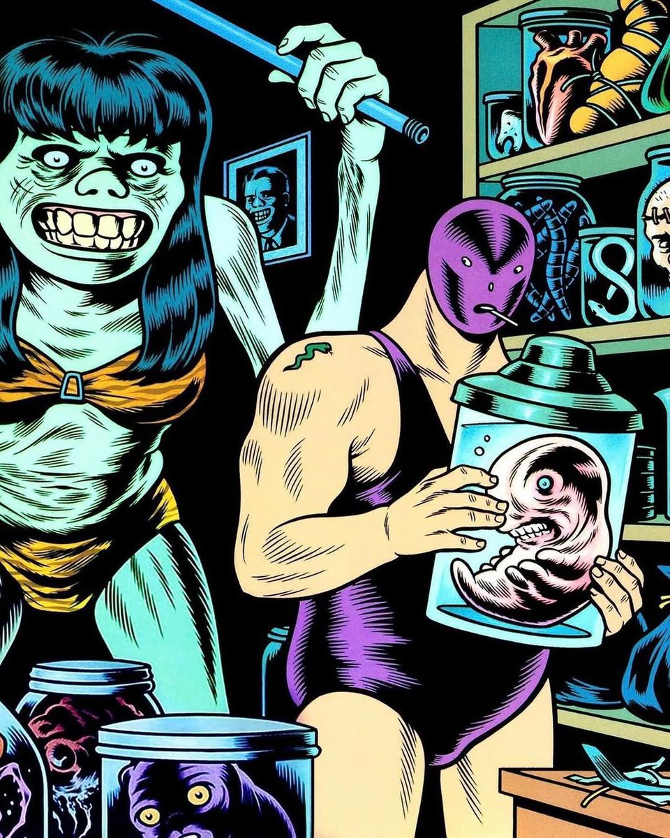 HeavyMetalInk's tweet image. Art by Charles Burns 🔥
Known for his stark black-and-white linework, surreal imagery, and themes of alienation, mutation, and adolescent dread, Burns carved his place in graphic novel history with Black Hole (1995–2005), a nightmarish coming-of-age tale set in 1970s Seattle…