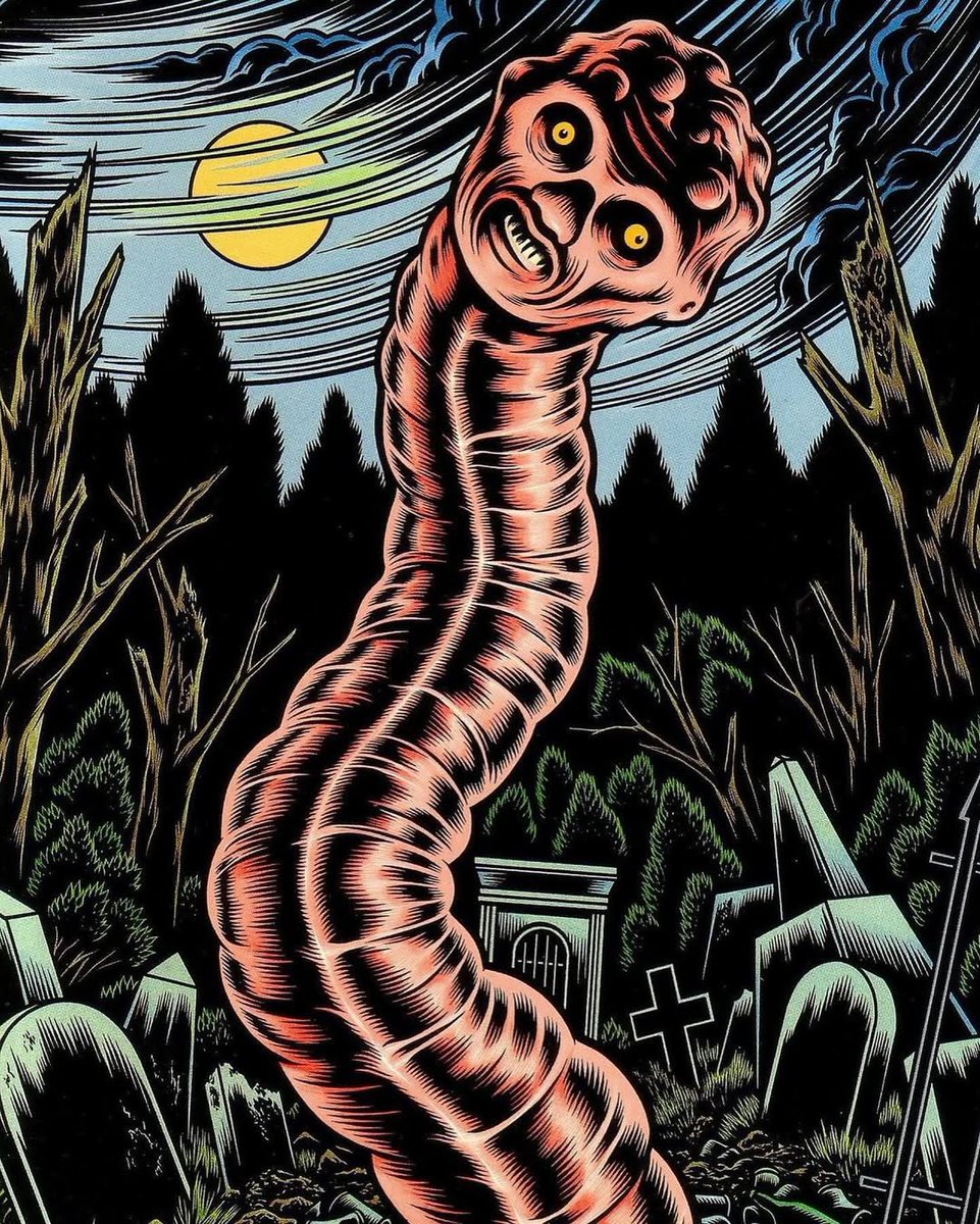 HeavyMetalInk's tweet image. Art by Charles Burns 🔥
Known for his stark black-and-white linework, surreal imagery, and themes of alienation, mutation, and adolescent dread, Burns carved his place in graphic novel history with Black Hole (1995–2005), a nightmarish coming-of-age tale set in 1970s Seattle…