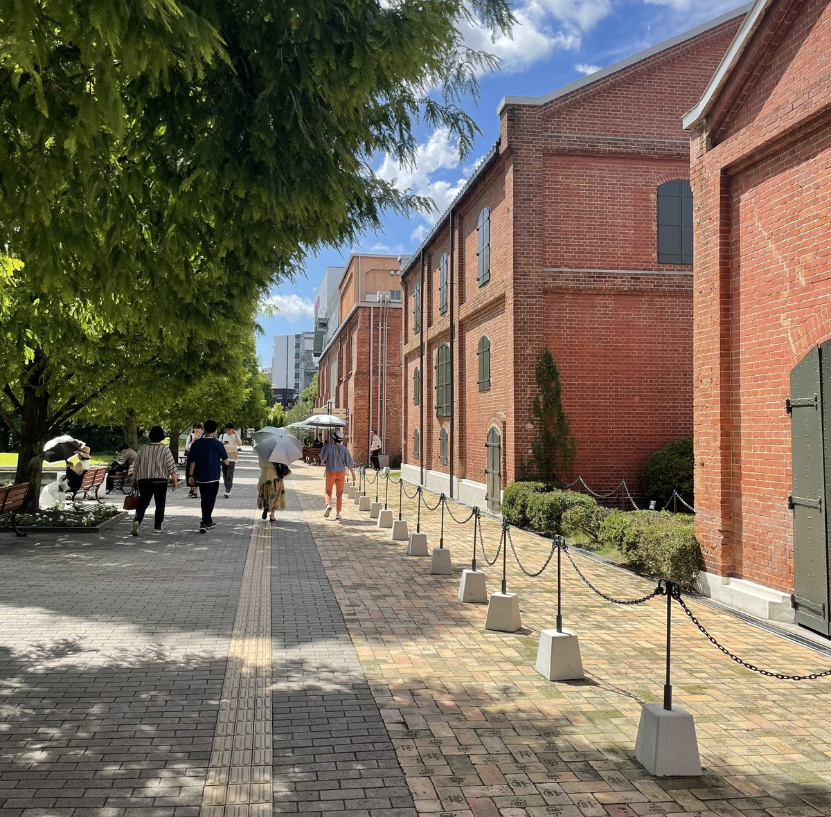 Protduction's tweet image. 昨日は名古屋のノリタケの森というところへ行って来ました
めっちゃ暑かったけど、気持ちがリフレッシュできた！