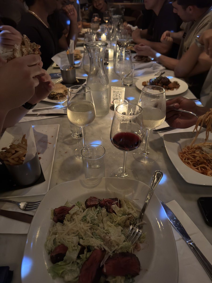 wokecapwinston's tweet photo. cosplaying a woman today with caeser salad and bottomless wine https://t.co/FvlHztzvpP