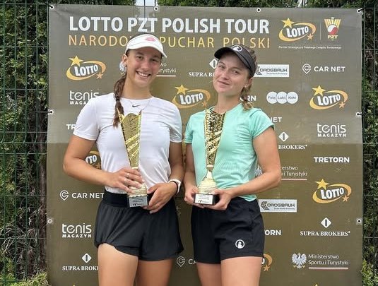 TexasWTN's tweet image. Two weeks, two titles! Congrats to Salma Drugdova on winning the doubles championship at the W15 Krsko in Slovenia! 🏆🏆 #HookEm 🤘🎾