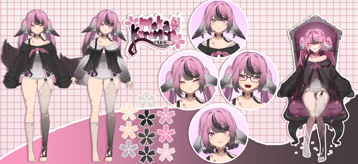 arkscape00's tweet image. 💮
a little showcase of the vtuber models i've worked on this year
if you're interested in getting a vtuber model, my commissions are open :)
#commissionsopen #vtubermodel