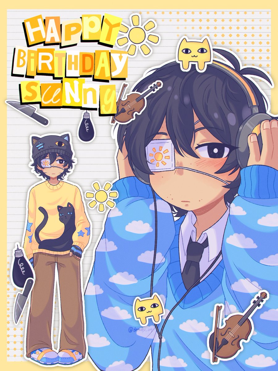 happy birthday SUNNY 💛☀️

[  #omori #omorifanart #omorisunny ]