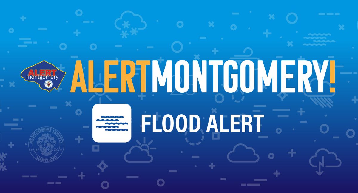 ReadyMontgomery's tweet image. Significant flooding occurring in SE Montgomery Co., including, but not limited to, Takoma Park, Bethesda, Chevy Chase, Silver Spring, Kemp Mill, Montrose, Wheaton, Kensington, & White Oak. Do not drive through flood waters or flood barriers, esp. as sunset approaches. #MdWx