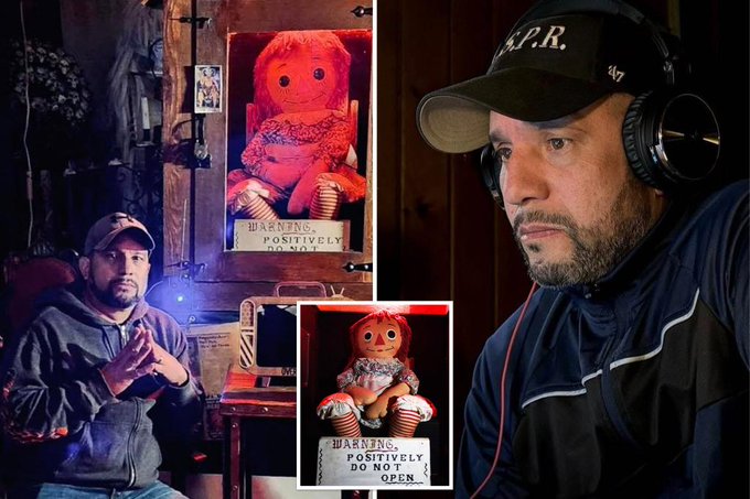 GeneralMCNews's tweet image. BREAKING: Demonic ‘Annabelle’ doll mysteriously missing from hotel room where paranormal investigator Dan Rivera was found dead.