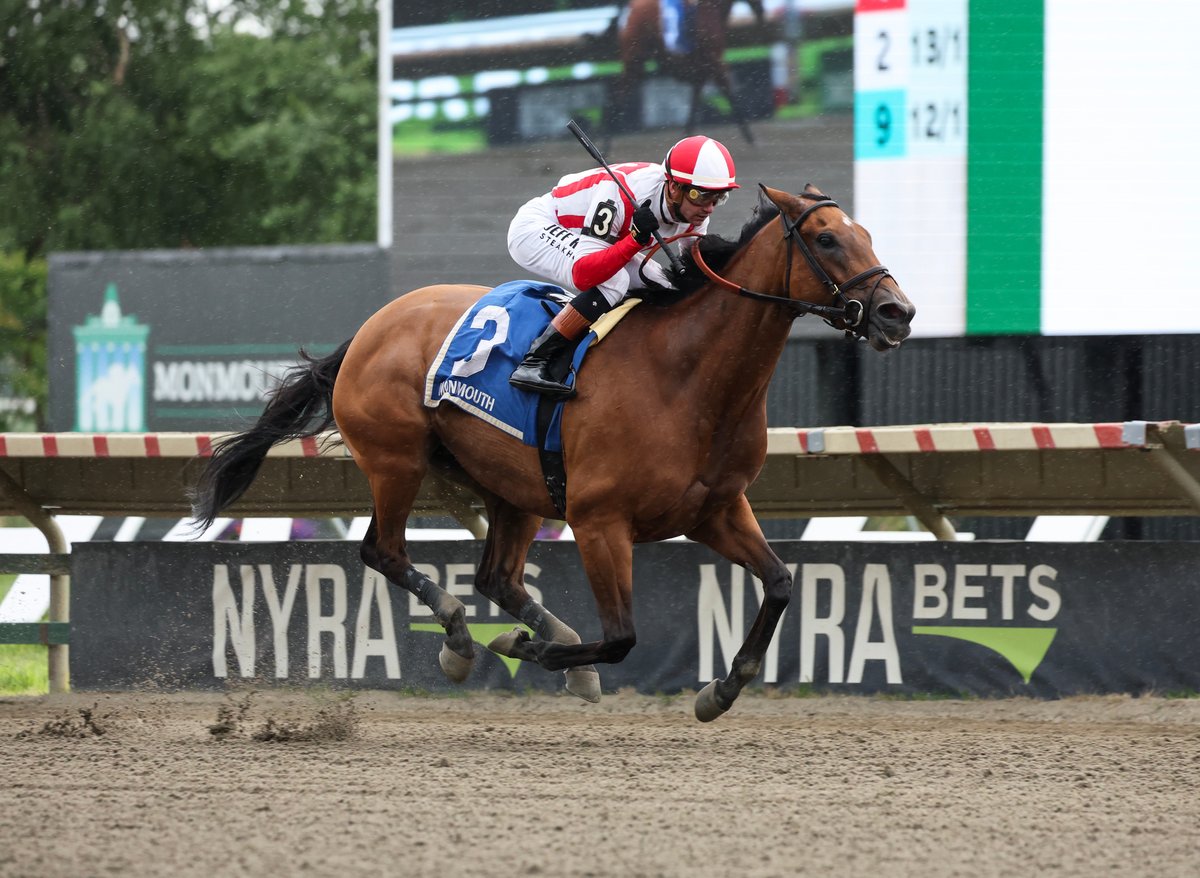 Brisnet's tweet image. Redistricting, Randomized strike for Brown at Monmouth. 🏇
📝 spr.ly/6015fDekU