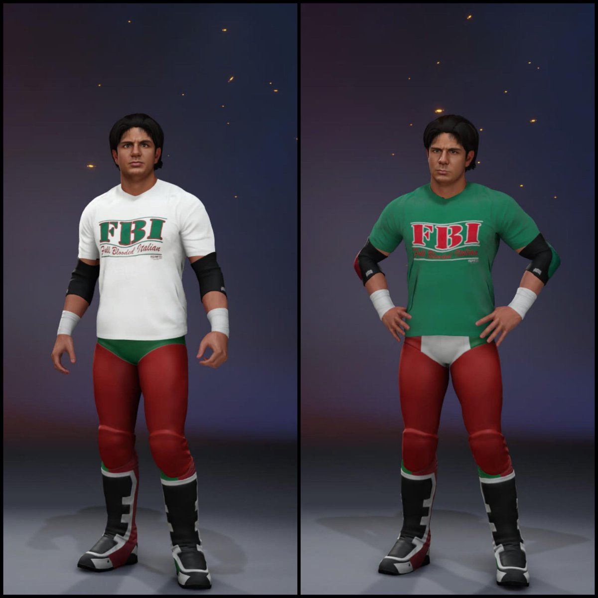 KRadiation's tweet image. Another FBI member uploaded.   Tony Mamaluke.  Current Gen.
FBI shirts by @JohnCMcCutchan 

TAGS: KRAD, ECW