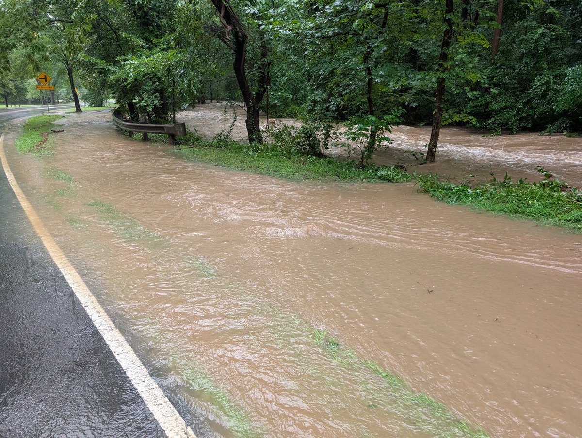 INRATS's tweet image. Sligo Creek was angry that day, my friends. @capitalweather