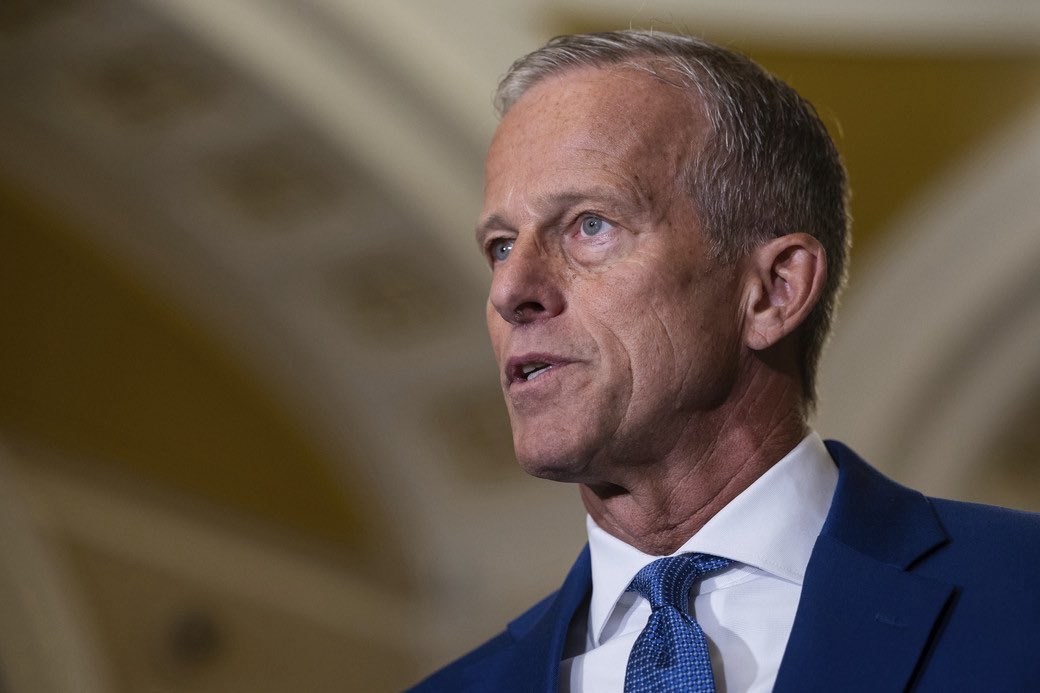 🚨 BREAKING: President Trump calls on John Thune to CANCEL the Senate’s August recess, as there’s a MASSIVE backlog of judicial nominees

GREAT!

There is WAY too much work to be done for the Senate to take a five week vacation.

STAY AND WORK, SENATE GOP!