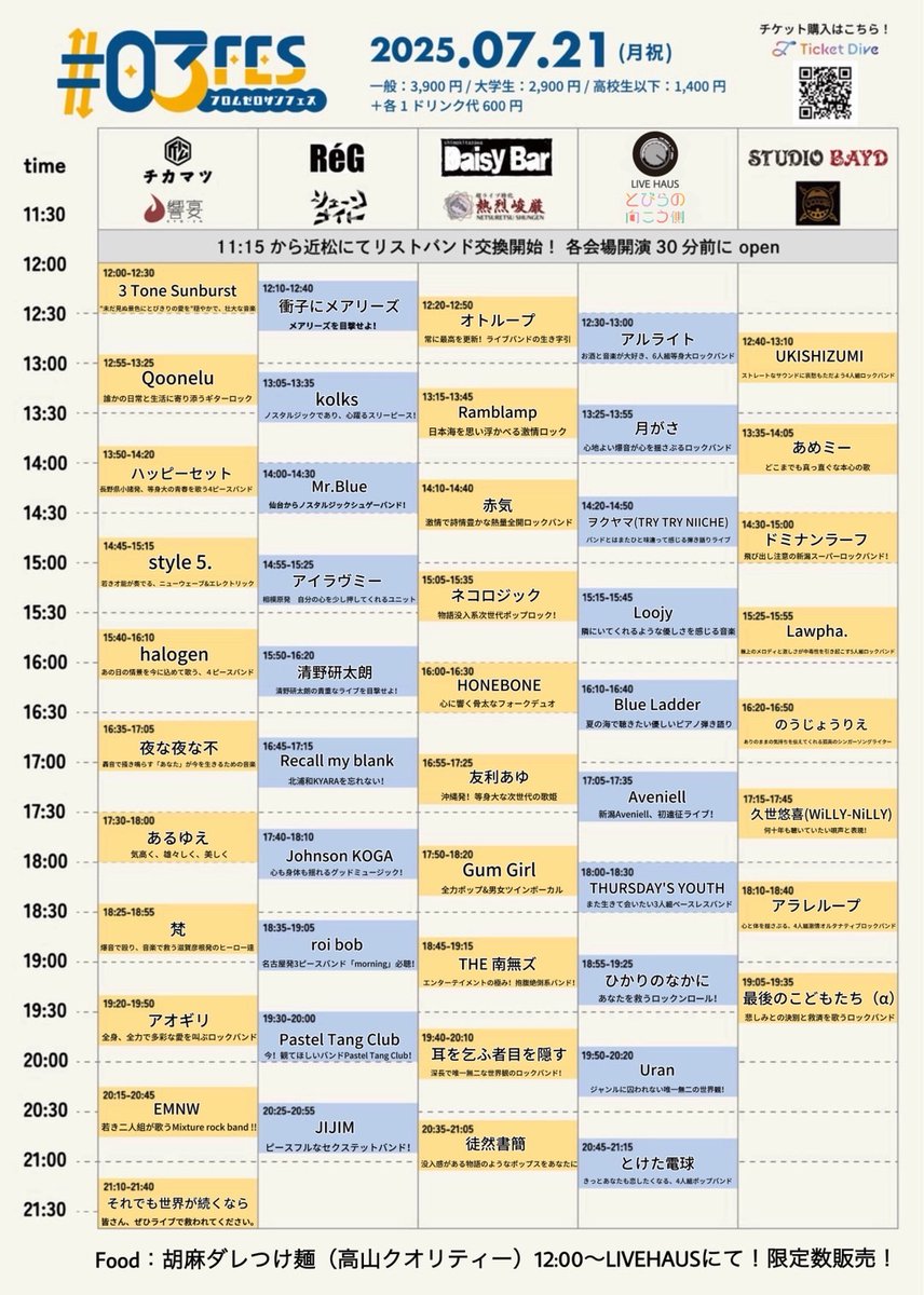 🌊いよいよ明日🌊
 #03FES が明日に迫ってきました！
サーキットイベントだろうと今日も通常通り仕事です💉💉💉
三連休最後の海の日、下北沢で49組最高なサーキットフェスがあります！ぜひに！！！
 #シェーンナイト