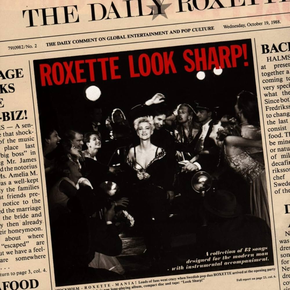 DioneNora's tweet image. Look Sharp! – 21/10/1988
👀🔥 Clássico absoluto! “Look Sharp!” (1988) lançou hits como “The Look” e “Listen to Your Heart”, catapultando o Roxette ao estrelato mundial.
#Roxette #LookSharp