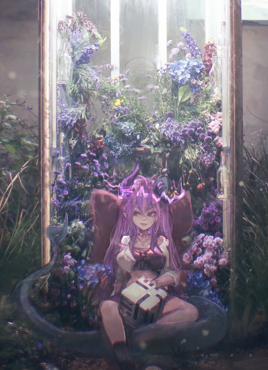 Taku_Artworks's tweet image. Digital Devil Ironmouse
and she is a natural at this...
(did I draw her surrounded by nature just to make this pun?...maybe, but its also looks pretty cool)
#ironmouseart