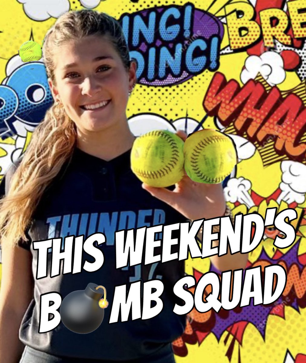 This weekend’s bomb squad‼️💣💣 <a href="/maiasalvo2025/">Maia Salvo 2025</a>  💯⚡️#dingers