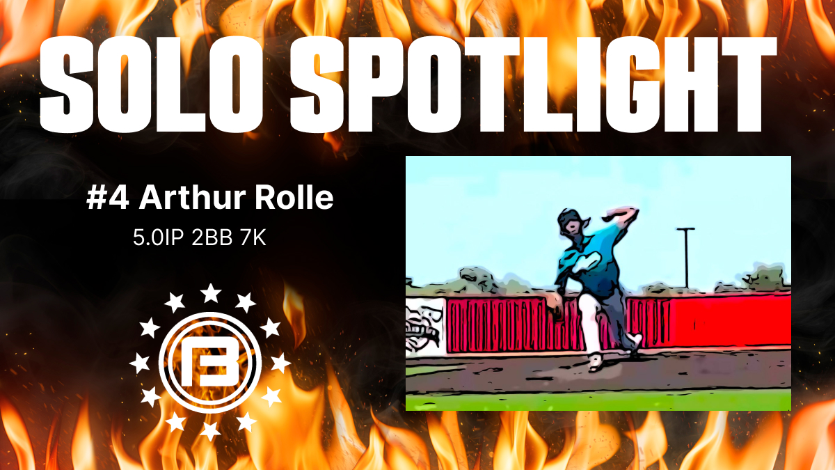Big Fire Baseball (@bigfirebaseball) on Twitter photo 🚨Solo Spotlight🚨 <a href="/A_rolle4/">Arthur Rolle</a>
Arthur Rolle #4 P/CF 2026 | Life Prep Academy | Williwaw Baseball 2026
Was dominant on the mound tossing a 5 inning no-no!
#bigfire #solospotlight 🚨Solo Spotlight🚨 <a href="/A_rolle4/">Arthur Rolle</a>
Arthur Rolle #4 P/CF 2026 | Life Prep Academy | Williwaw Baseball 2026
Was dominant on the mound tossing a 5 inning no-no!
#bigfire #solospotlight