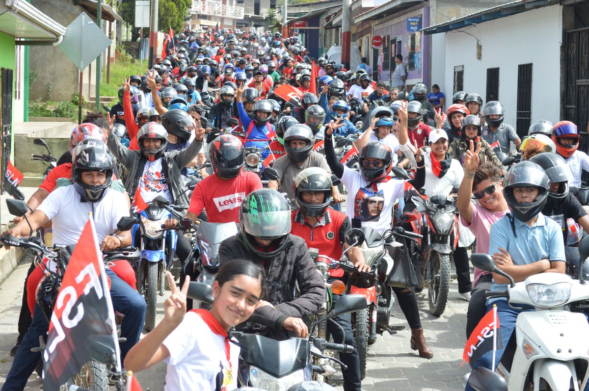 📣 Cra. Xochilt Cortés, Codirectora Administrativa de SINAPRED, junto a familias del municipio El Jícaro, Nueva Segovia, celebraron los 46 años del Triunfo de la Revolución Popular Sandinista con una Caravana llena de Unidad y Alegría. 🔴⚫️✌️

#4619Victoriosos #4619SiempreMásAllá