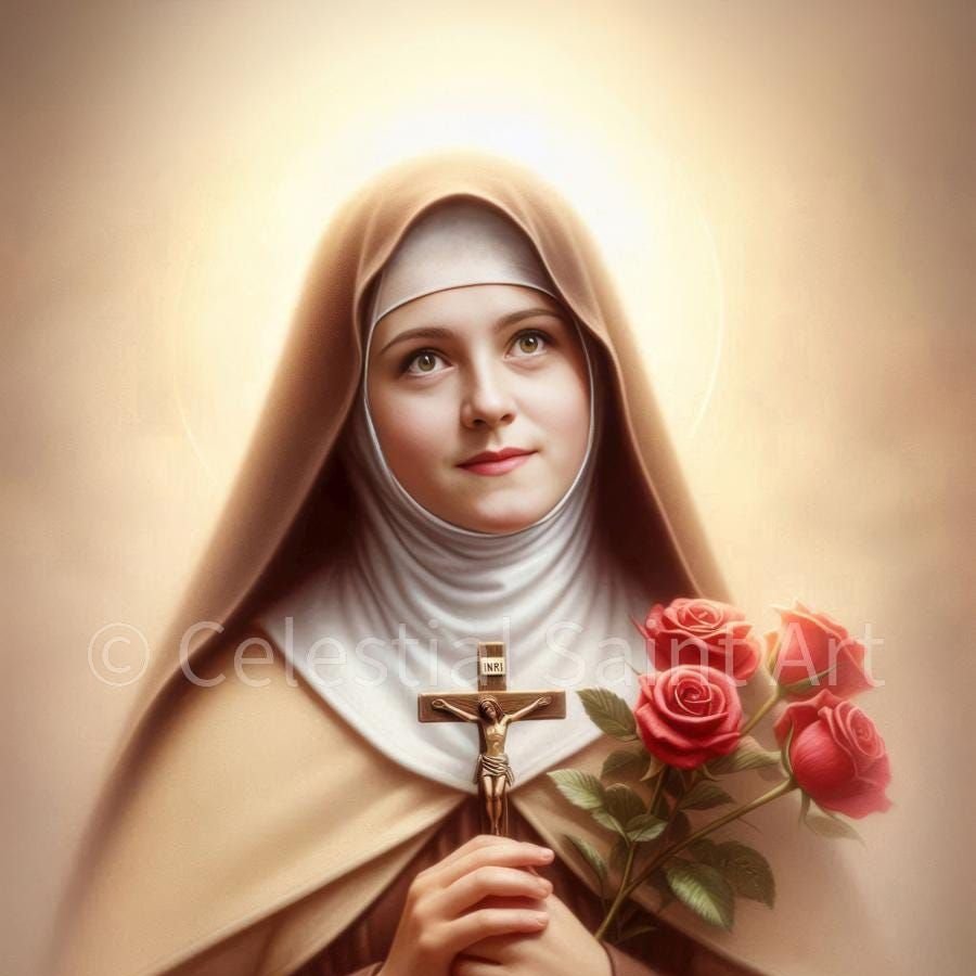 “I think that in those moments of great sadness you need to look up at the sky instead of crying.”

- St. Therese of Lisieux