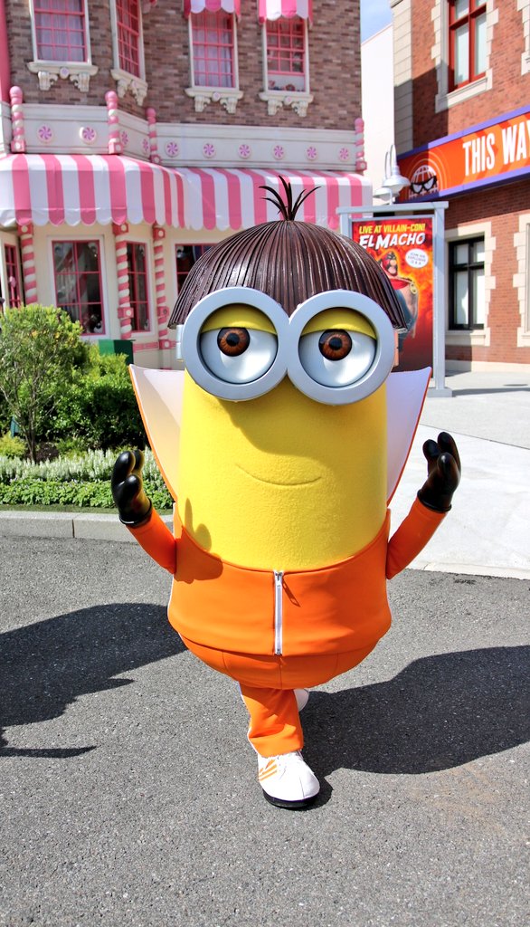 ちゃんと髪が立ててあるのは嬉し🤣
#USJファン