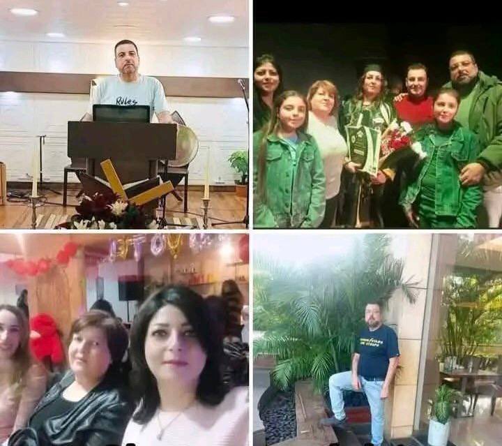 pmg2e5jg's tweet image. An entire Christian family was killed. The al-Julani gang assassinated Father Khaled Mazhar, a church priest, along with his entire family: his siblings and their children, his disabled father, and his mother in Sweida. The death toll reached 12 people.