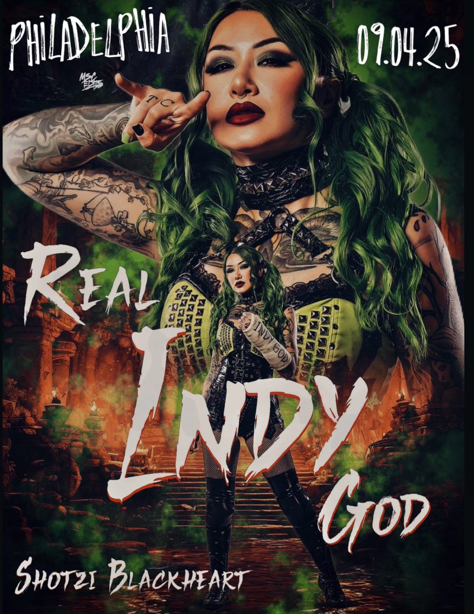 HOGwrestling's tweet image. PHILLY WE COMING ‼️
Get Your Tickets 🎟️ 9.04.25
tickettailor.com/events/houseof…