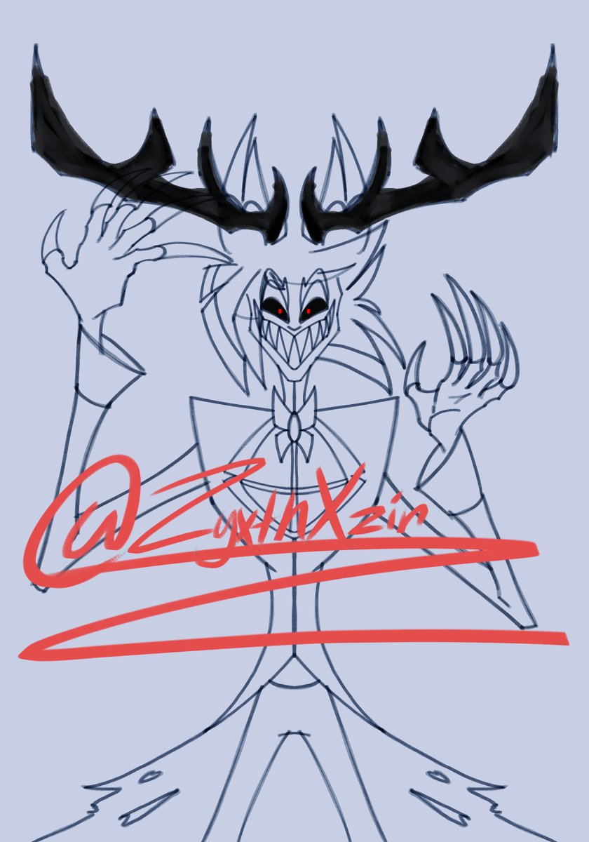 ZyxthXzin's tweet image. Ok I Properly Colored Alastor
#Alastor
#HazbinHotelFanart
#HazbinHotelAlastor