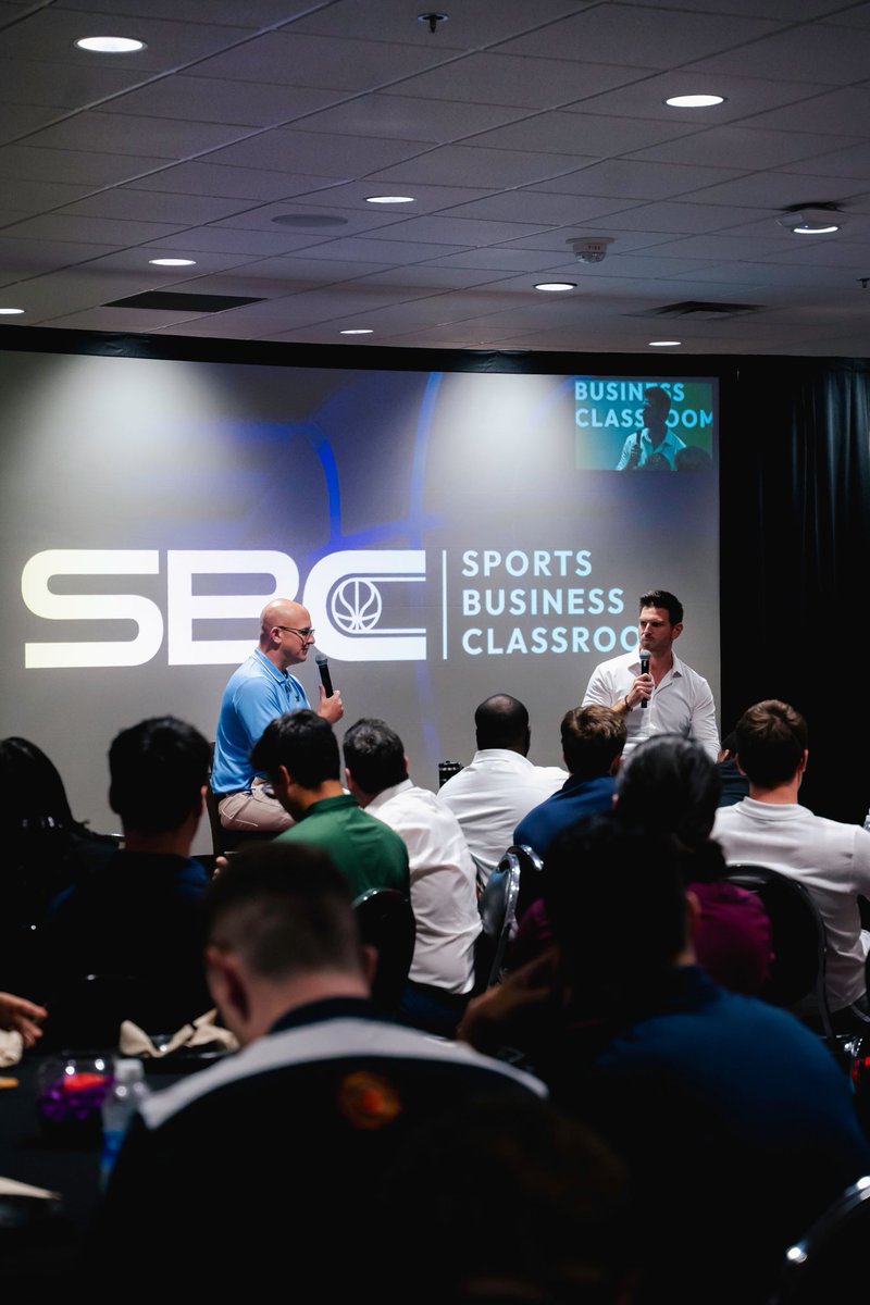SportsBizClass's tweet image. The final day of Sports Business Classroom is here ๐
After a week filled with learning, growth, and unforgettable moments, our students are ready to step up and showcase everything theyโve gained.
Letโs finish strong. ๐ผ๐ฅ
#SBC2025 #SportsBusinessClassroom #FinalDay