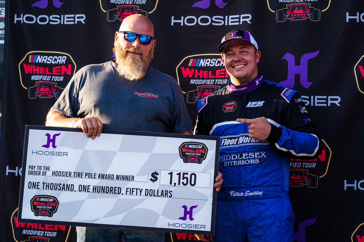 Put it on the pin for the Duel at the Dog 200. ✅