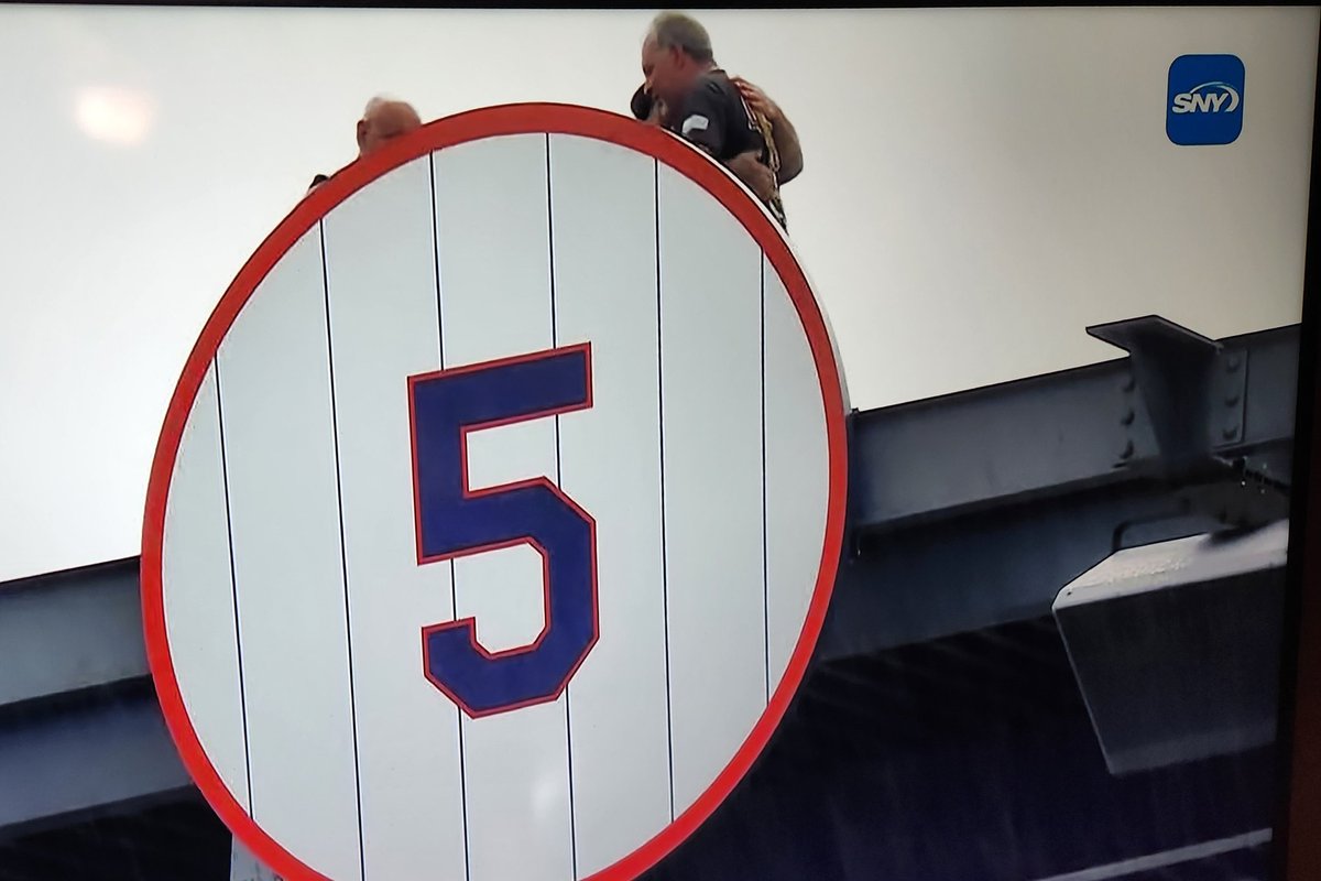 Dave Hines ππ (@davehinesdf) on Twitter photo Excited to see David Wright's No. 5 jersey being retired by <a href="/Mets/">New York Mets</a> today. No one was classier wearing the blue and orange. Much deserved for a stellar career over way too soon. Excited to see David Wright's No. 5 jersey being retired by <a href="/Mets/">New York Mets</a> today. No one was classier wearing the blue and orange. Much deserved for a stellar career over way too soon.