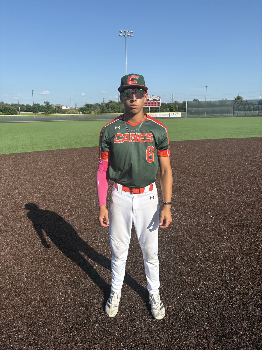 #FiveToolWS F: <a href="/canes_recruits/">Canes SW Recruiting</a> 16U Castro 4, Slammers Schuster 2
PoG: <a href="/gadiel_flo71090/">Gadiel Flores</a> 4.2 IP, 8K, H, 0 ER
Notable: <a href="/Masoncoxe/">Mason Coxe</a> 2-2, BB