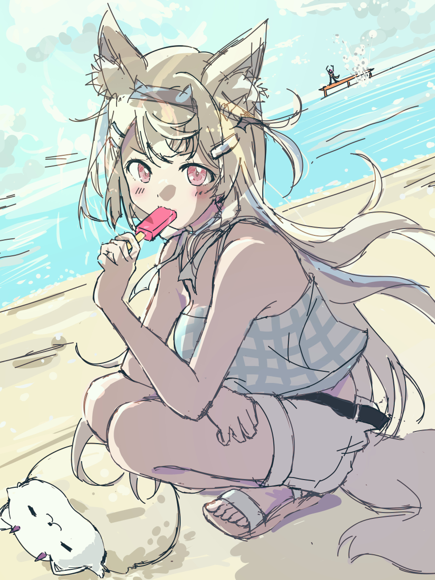 saca110's tweet image. Summer sketch WIP ☀️
Strawberry or watermelon? 🍓🍉 Or are you secretly Team Cherry? 🍒
#FWMCpix #Fuwawa