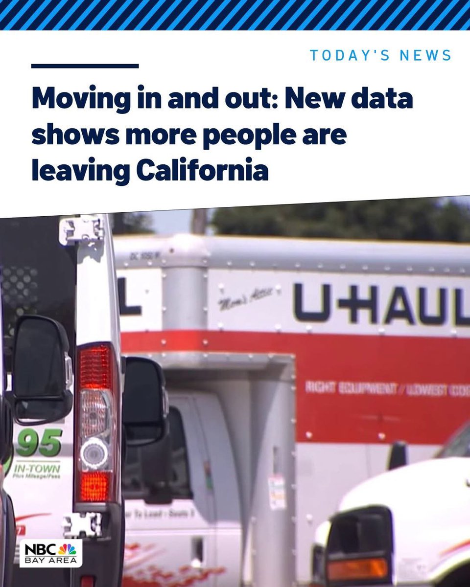 ShannonMFHill's tweet image. For the fifth year in a row, more people are moving out of Commifornia - what say you @GavinNewsom ?