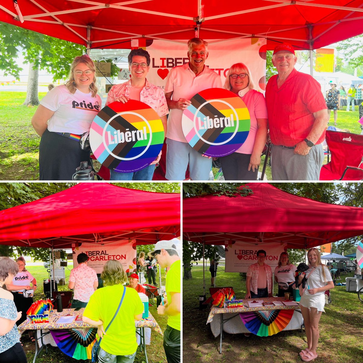 Huge thanks to the #WestSidePride organizers, our amazing volunteers, and everyone who stopped by to chat, connect and celebrate Pride— including MP for Carleton @BruceFanjoy! 🌈

Love is love, and inclusion matters. 🏳️‍🌈 #WestSidePride #Carleton #Stittsville